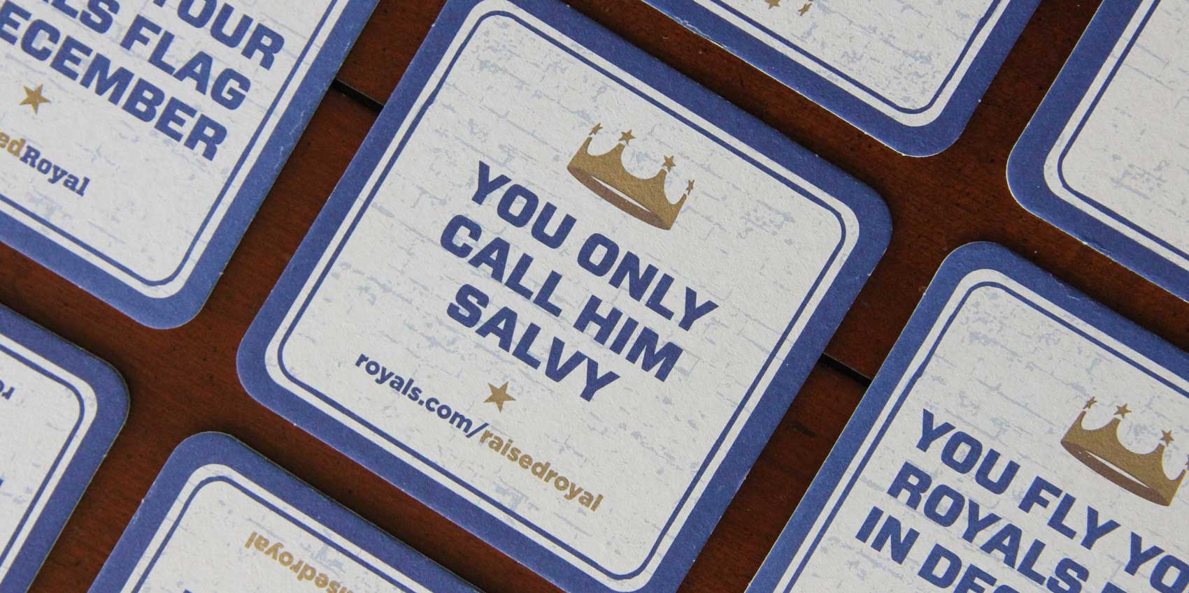Raised Royals Coasters